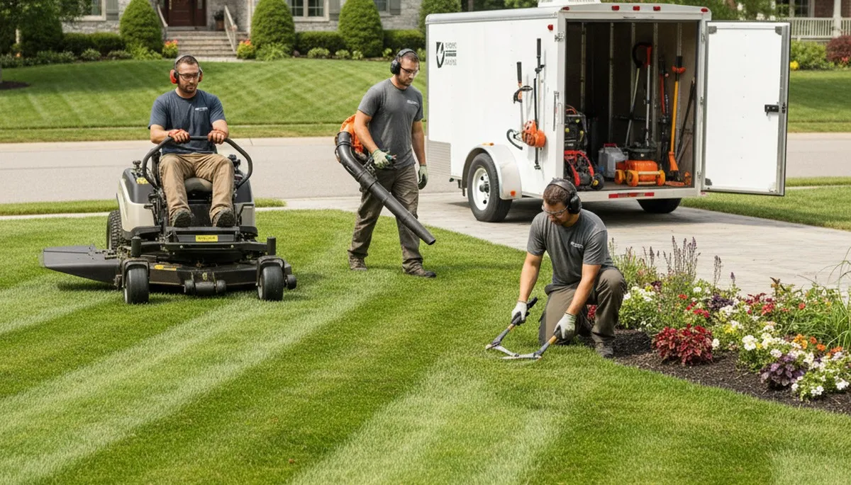 Aurora, CO tree service crew providing professional tree removal and care for local properties
